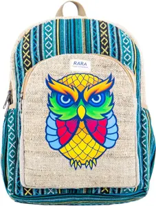 RARA Handmade, Unique design Hemp backpack, very popular in FAIR TRADE and light weight backpack from the top of Himalayas