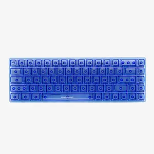 CLEAR SAPPHIRE Basecamp 65 Keyboard (Silent Glacier Switch)