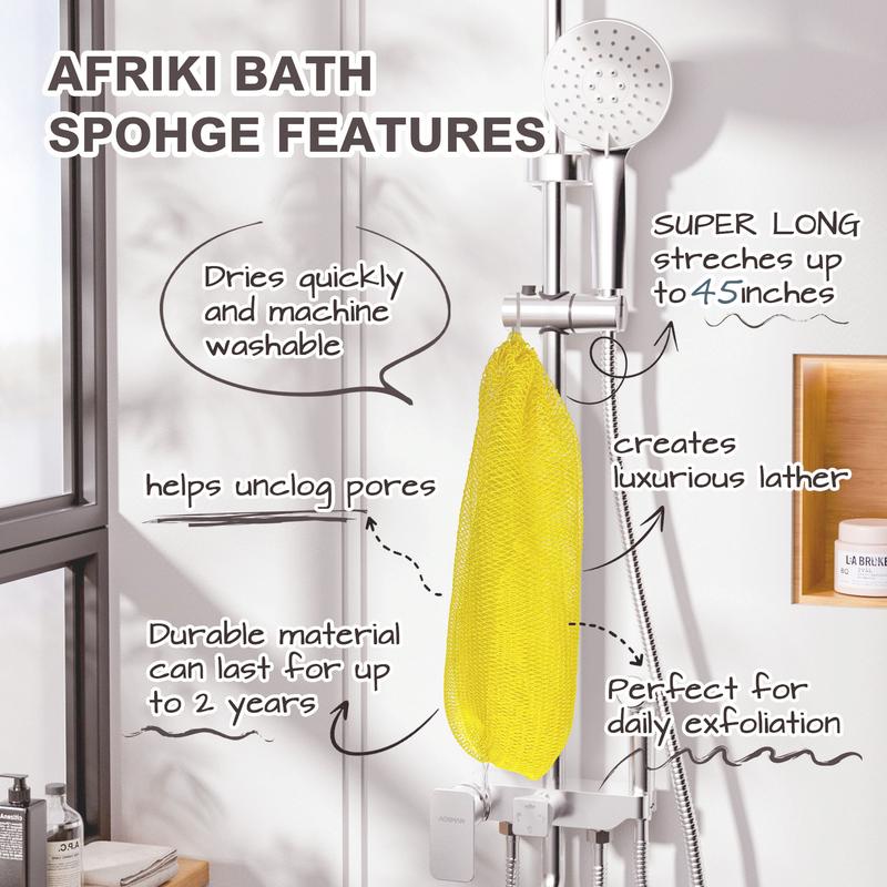 African Net Sponge, African exfoliating net Sponge, Ethically sourced real african