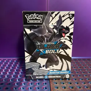Pokemon Black Bolt Booster Bundle - Includes 6 Booster Packs