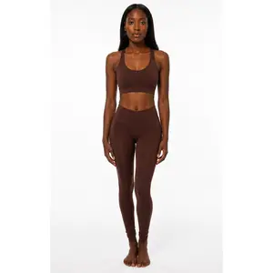 Tall Brown High-Waisted Leggings