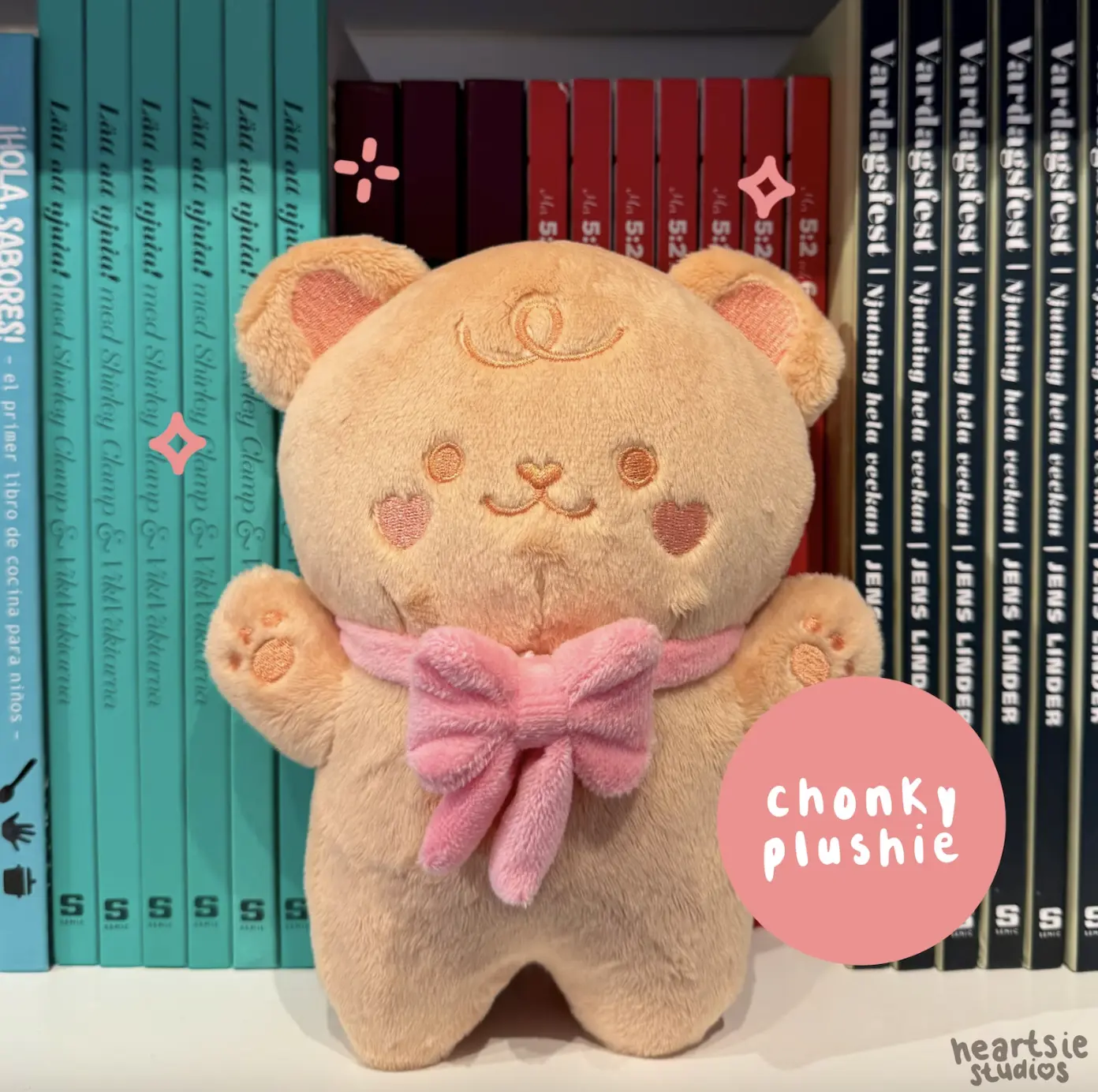 Choco Chonky Bear Plush Doll