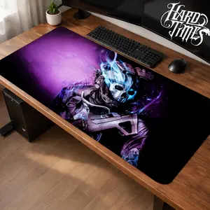 Ghost Call Of duty #3 Gaming Mouse Pad Personal, Custome, Anime Desk Mat Extended Keyboard Pad Waterproof Non Slip Rubber Base Large Mousepad for PC Gamer Setup Desk Accessories 40x21 Inch,Office Gifts, Decor desktop