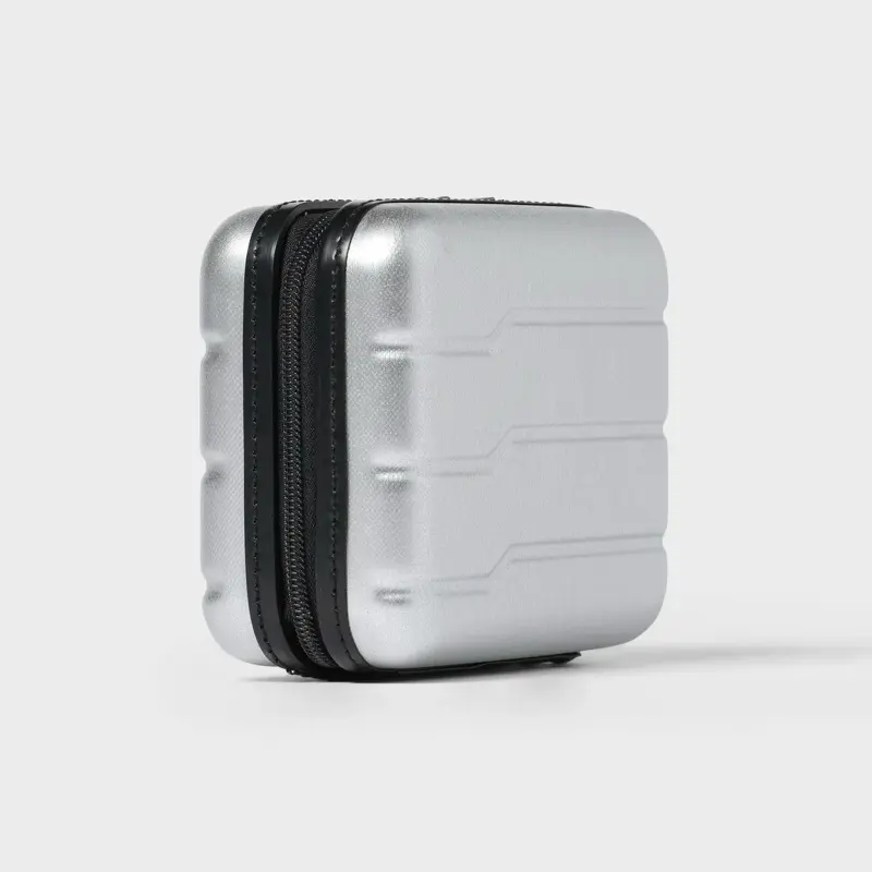 Hard Shell Protective Case with Black Zipper for Tech Gadgets