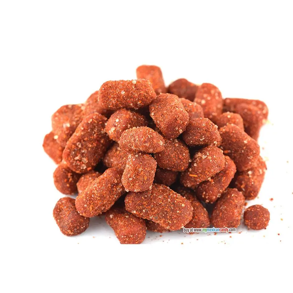 Dulces Tipicos Authentic Chaca Chaca Flavor Chewable Ambient Fruits Candy, Chucu Chewy Fruit Pulp Pieces, 400g Bag, Addictive Texture