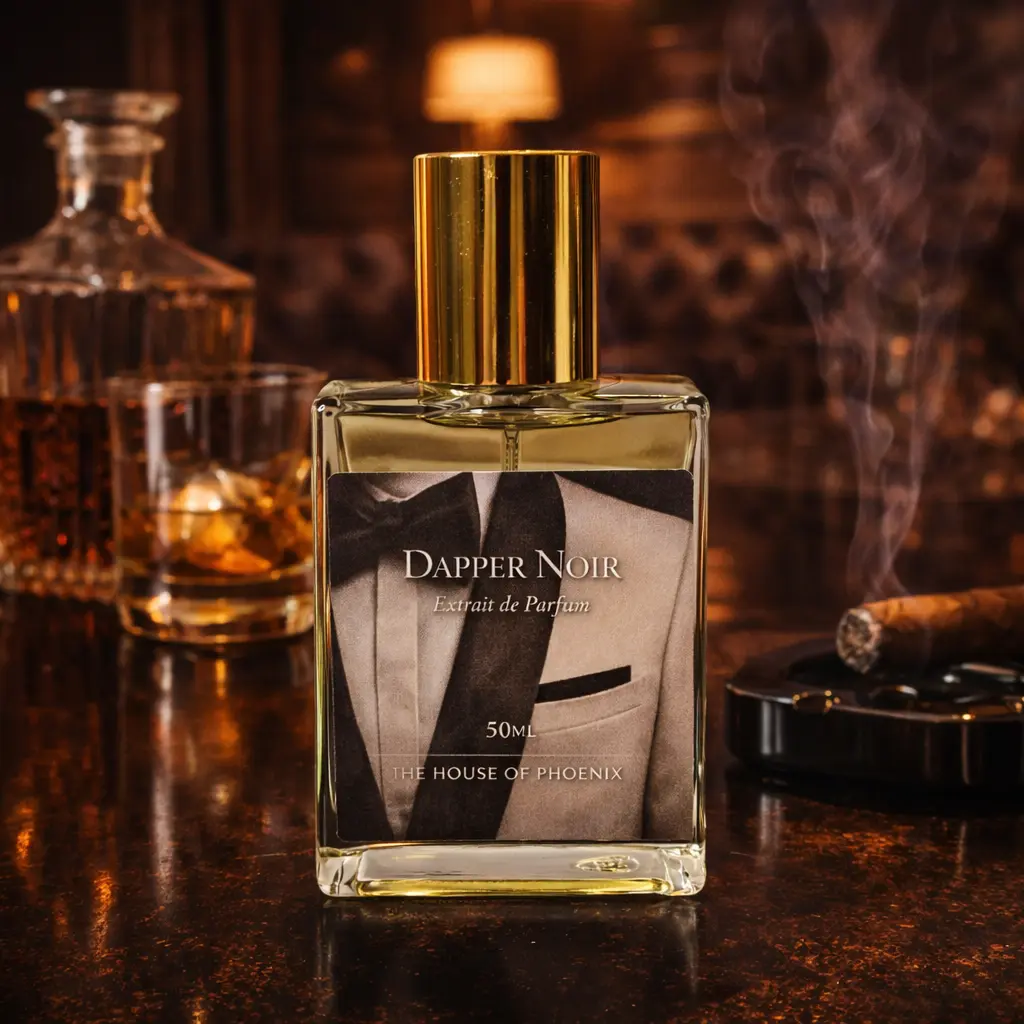 Dapper Noir Extrait De Parfum Spray Unisex 50ml by The House of Phoenix  Woody Floral Amber