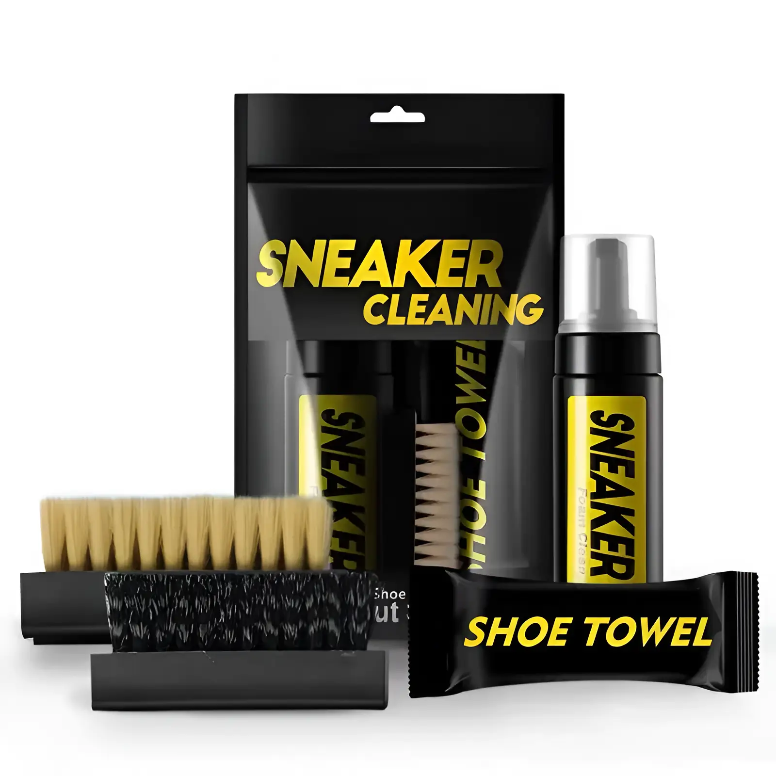 Viral Sneaker Foam  Shoe Cleaning Kit With Brush  Cloth