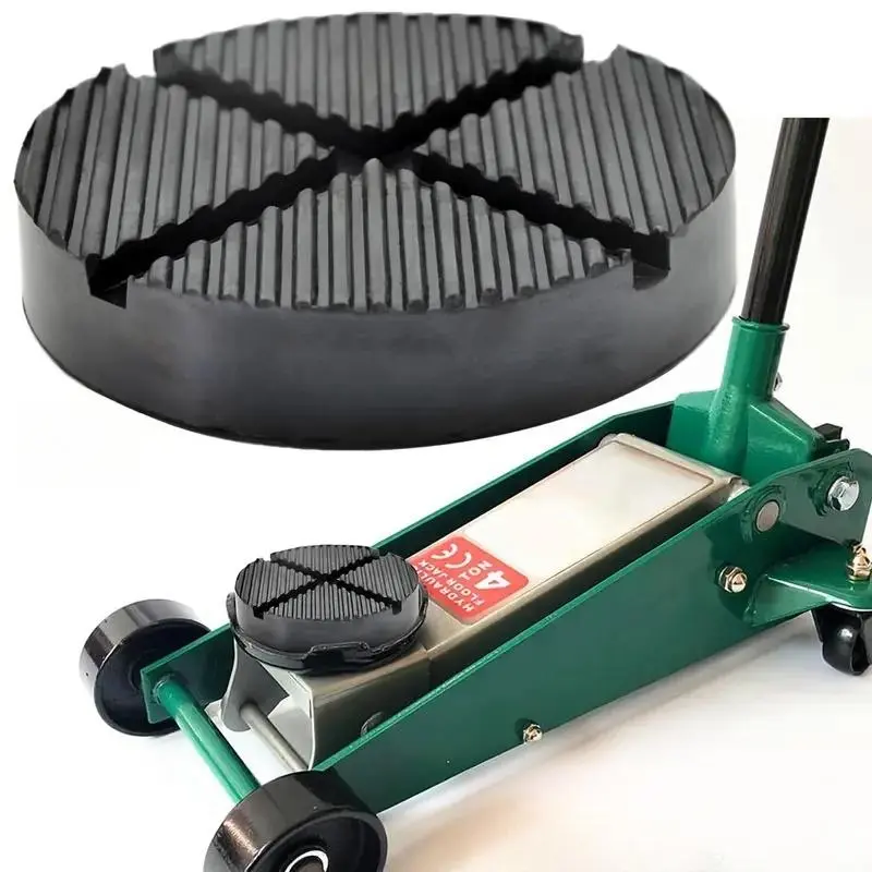 Car Lift Jack Rubber Pad, Car Jack Adapter, Frame Rail Adapter, Universal Jacking Tool, Car Accessories for Car SUV Van Pickup, Portable Car Jack