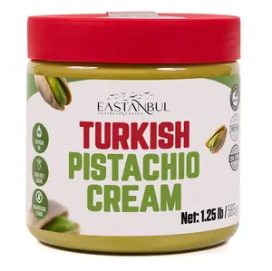 [Mother’s Day Special] Eastanbul Turkish Pistachio Cream, Paste for Dubai Chocolate Bar, 15% Pistachio, 1.25lb Natural Flavor