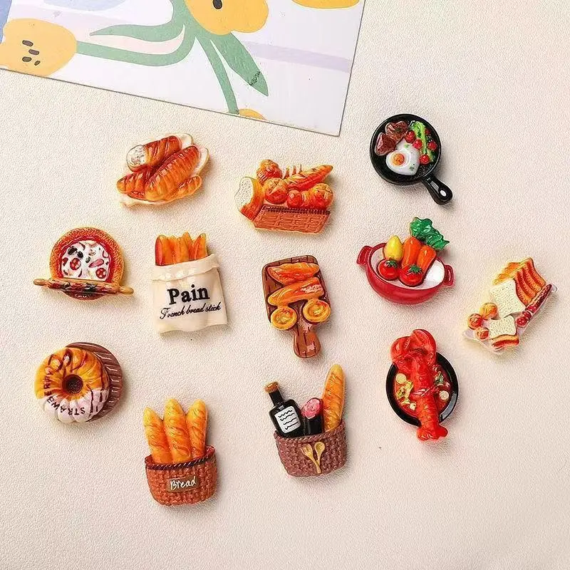 Refrigerator Magnets - Cute Food & Drink Themed Home Decor for Kitchen, Office Adornment