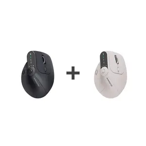 Monster M2pro vertical wireless Bluetooth mouse with ergonomic design, quiet and portable for desktop and laptop use