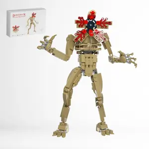 Hades Themed Demogorgon Building Block Figure – Stranger Things Horror Monster Collectible Model (Pre-assembled Handheld Toy)