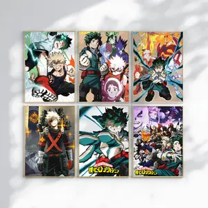 My Hero Academia Print Art Poster Unframed , Printable Anime Poster, Anime Gift, Anime Wall Art, Home Decoration Wall Art Print, Manga Poster, Manga Aesthetic Gift for Anime Fans
