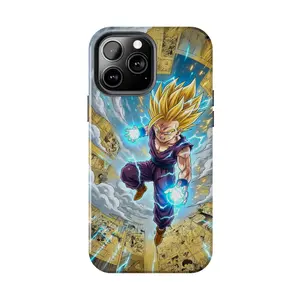 DragonS BallS Saiyan Son Gohan Phone Case Compatible with iPhone 7, 8, X, 11, 12, 13, 14, 15, 16 17 & Samsung Galaxy S21, S22, S23 & S24 S25 series