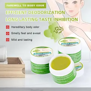Underarm odor-removing cream eliminates underarm sweat and odors, provides long-lasting freshness, gentle and non-irritating, suitable for both men and women, anti-sweat deodorizer, herbal underarm odor remover, refreshing fragrance