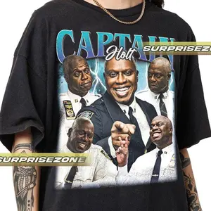 Captain Holt  Brooklyn Nine-Nine Unisex Softstyle Vintage Shirt, Gift For Woman and Man Unisex T-Shirt