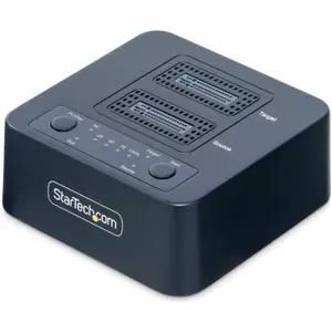 Startech M2-HDD-DUPLICATOR-N1 M.2 NVMe Dock Solid State Drive Duplicator, Black