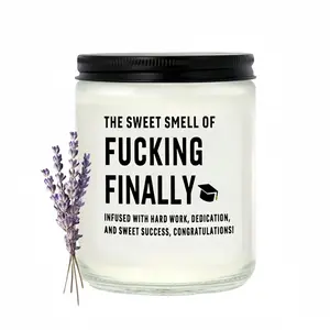 Funny Graduation Gifts for Her Him, Graduation Candle for Women Men Lavender Scented Fragrance, Home Fragrance Decor , 2025 Graduations Gifts for Masters Degree, College, High School, PhD Grad Gift for Nurse Law School