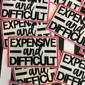 Expensive iron on Patches