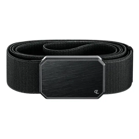 Groove Life Groove Belt, Men's Magnetic Stretch Belt, Adjustable Fit & Durable for Work, Everyday Carry & Casual Wear, Black