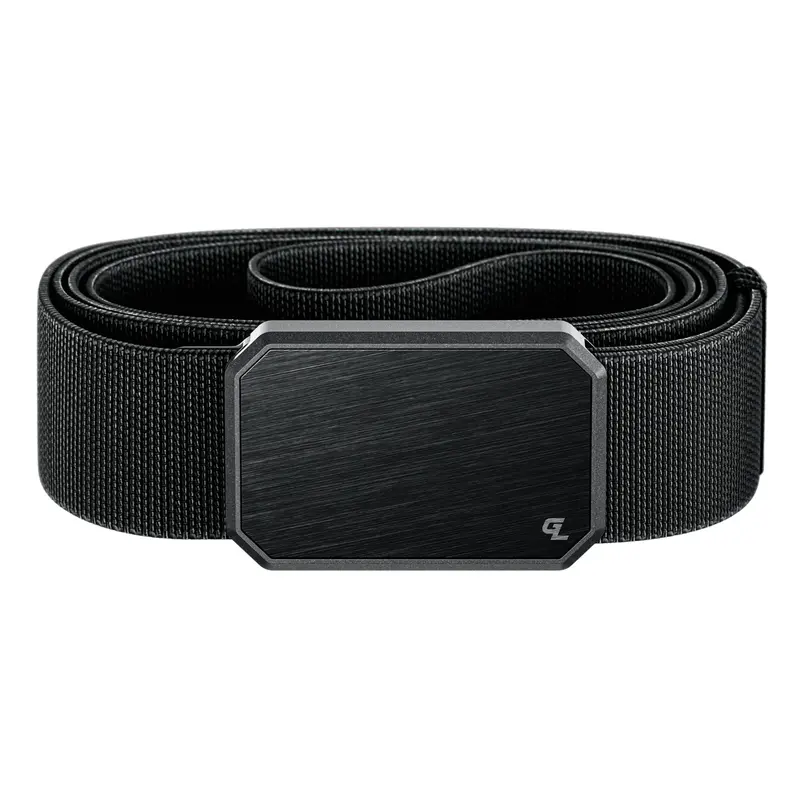 Groove Life Groove Belt, Men's Magnetic Stretch Belt, Adjustable Fit & Durable for Work, Everyday Carry & Casual Wear, Black