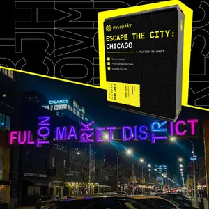 Outdoor Escape Room - Chicago - Fulton Market - Find Clues & Solve Puzzles - Escapely