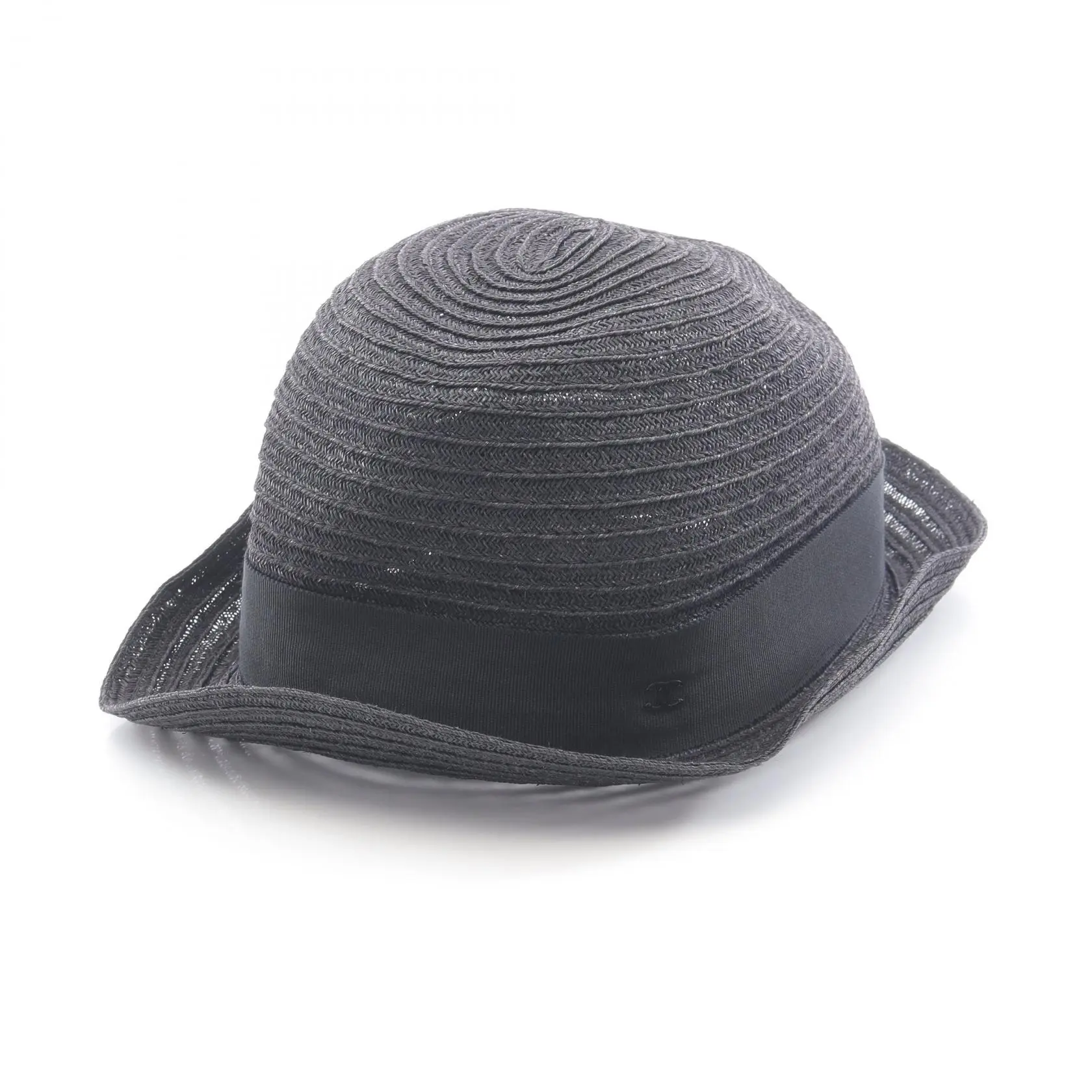 Pre-owned CHANEL Cotton Small Leather Goods Hat