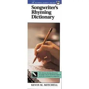 USED-Essential Songwriter's Rhyming Dictionary: Handy Guide, Comb Bound Book by Kevin M. Mitchell (Plastic Comb)