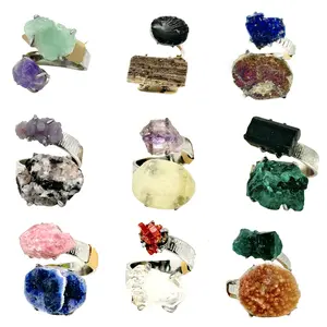 【No.310-318】Unique Double-end Handmade Crystal Ring