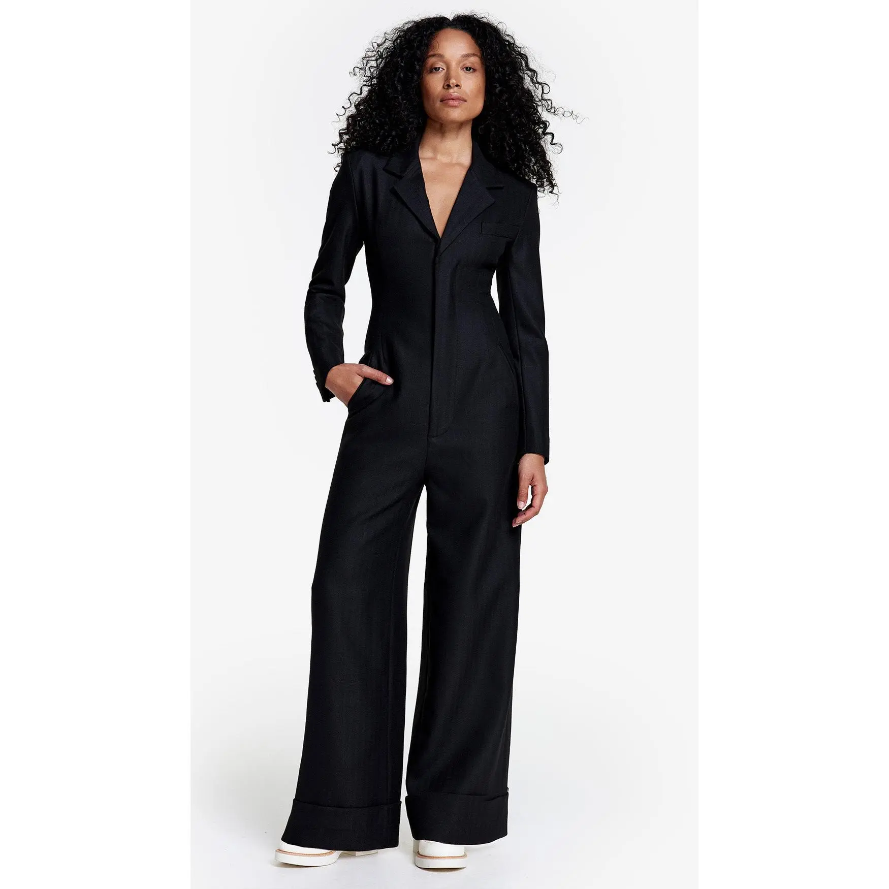 SMYTHE COLLAB WIDE LEG JUMPSUIT