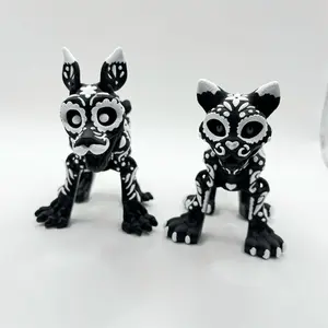 Day of the Dead Ofrenda Skeleton Pet Figurines