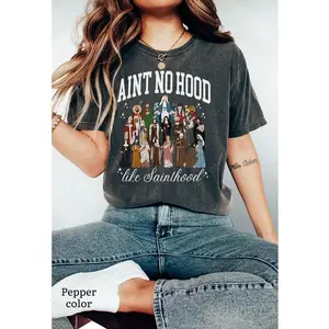 Sainthood Saints Shirt - Catholic Apparel Gift For Women And Men, Funny Catholic Tshirt - Unique Fashion Statement
