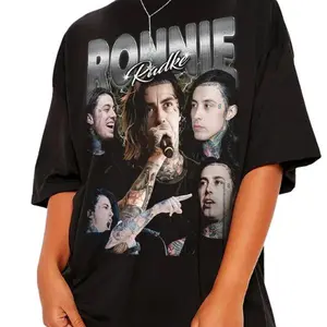 Ronnie Radke Falling In Reverse Band Black T-Shirt - Unisex Graphic Tee