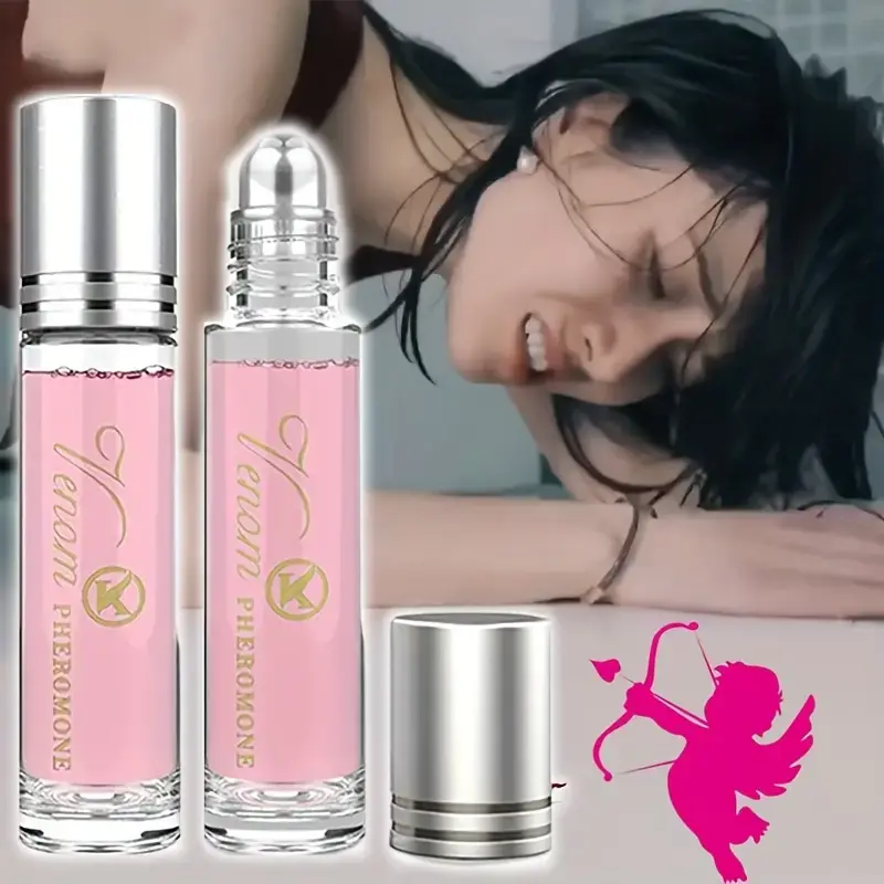Women's Floral Gardenia Pheromone Perfume Oil - 10-20% Pheromones, Unisex 0.34oz Travel Size, Day & Night Wear, Elegant Bottle, Gifts for Boyfriend, Couple Gifts for Adults
