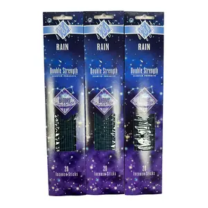 The Dipper Double Strength 11 inch Incense Sticks, Rain, 3 Packs