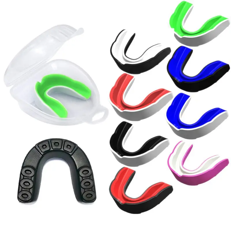 Sports Mouthguard | Silicone Protective Mouth Guard for Boxing and MMA Training | Adult and Teen Athletic Gear | Football and Taekwondo Use Sports Mouthguard | Silicone Protective Mouth Guard for Boxing and MMA Training | Adult and Teen Athletic Gear | Football and Taekwondo Use