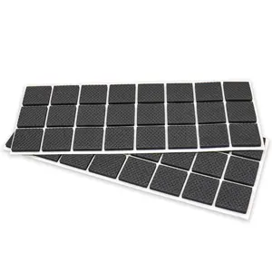 Non-slip Furniture Pad, Square Anti-scratch Furniture Pad, Self-adhesive Rubber Furniture Pad, Furniture Hardware for Home