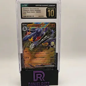 Pokemon - Cynthia's Garchomp (JP) - 044/063 CGC Pristine 10