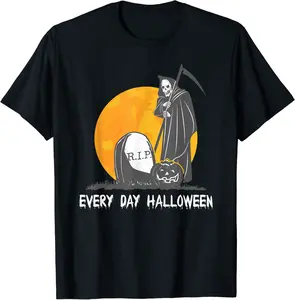 Grimm Reaper every day halloween T-Shirt - Diamoniqu Shop 97B0BGYRSM26