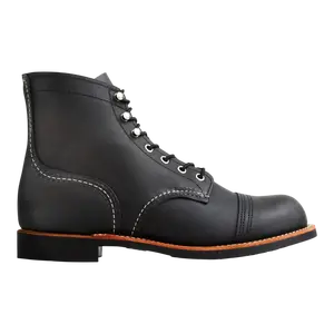 Red Wing Iron Ranger Men Boots Black Harness Leather