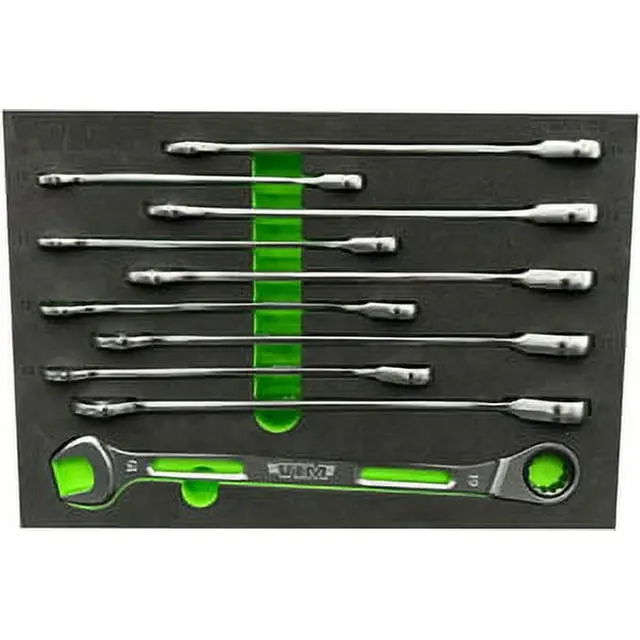 VIM Tools  Slim Angled Ratcheting Wrenches