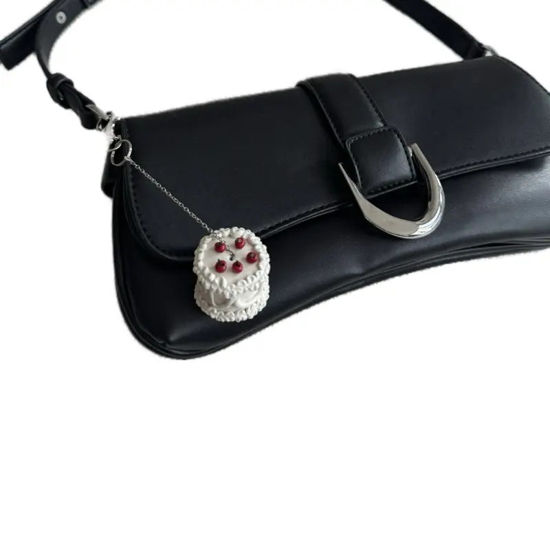 Cherry Cake Charm, Fashion Accessory, Costume Jewelry Charm & Pendant for Women
