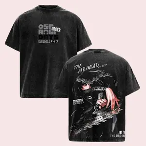 Sakamoto Days Orasagi The Order Fight Scene Shirt, Washed Oversized Anime Tee, Heavy Cotton Vintage Manga Top, Unisex Streetwear, Graphic Shirt, Casual Menswear Outfit