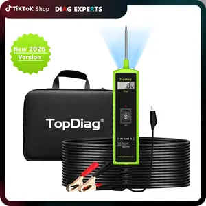 TopDiag P60 Power Circuit Probe Kit 6V-24V Automotive Voltage Tester AC/DC Short Circuit Diagnostic Tool Portable Battery Diagnostic Checker Summervibes