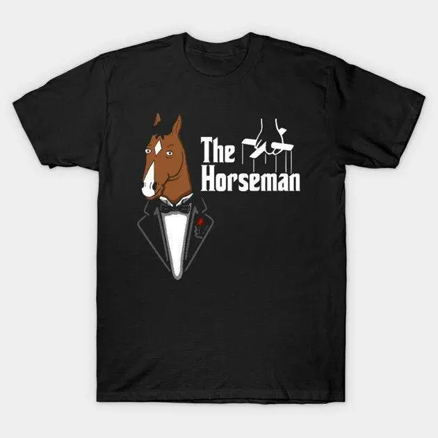 BoJack Horseman Character Graphic Tee, Classic Animated Comedy Fan T-Shirt, Unisex Streetwear