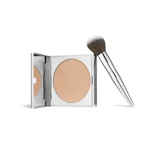 Magic Minerals Powder Foundation - Four Color Pigments for Flawless Matte Finish with Mirror Compact & Skincare Actives