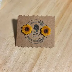 Sunflower Earrings - Elegant Design with Sunflower Motif, Lightweight and Durable, Perfect for Any Occasion