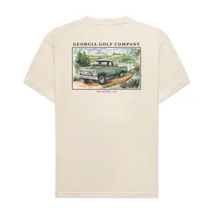 Pickup Truck Tee - Cream