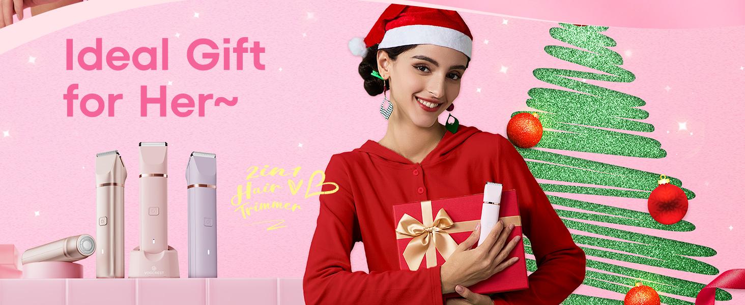 VG VOGCREST Electric Bikini Trimmer & Facial Hair Shaver - IPX7 Waterproof Hair Remover for Women - Comfort VG VOGCREST Electric Bikini Trimmer & Facial Hair Shaver - IPX7 Waterproof Hair Remover for Women - Comfort