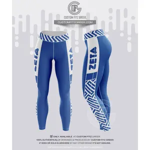 Cryptic - Zeta Phi Beta Yoga Leggings